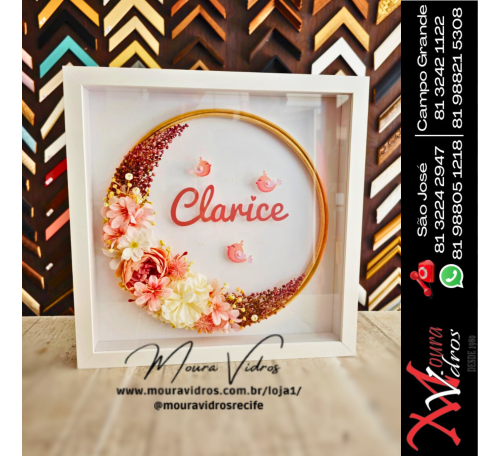 MOLDURA CAIXA SCREP SOB MEDIDA PERSONALIZADO